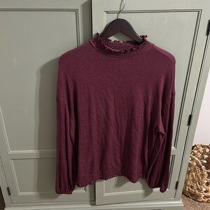 Mockneck sweater